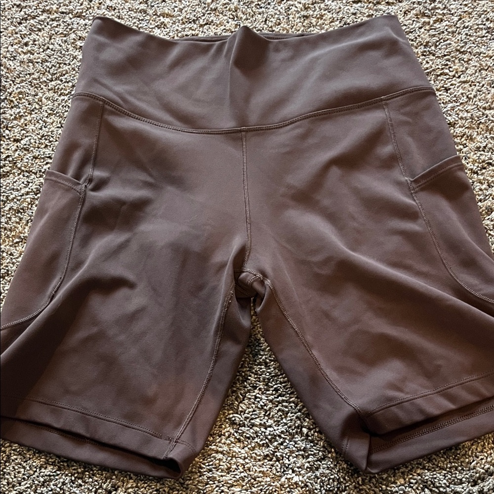 Nike Women's Brown Bike Shorts